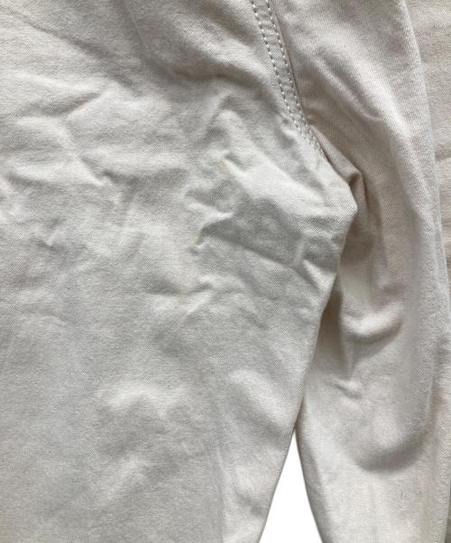 TAO COMME des GARCONS（タオ コムデギャルソン）TAO COMME des GARCONS (タオ コムデギャルソン) メタルボタンワイドデニムパンツ ベージュ サイズ:Sの古着・服飾アイテム