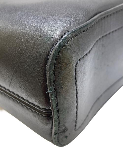 ALFRED DUNHILL（アルフレッド・ダンヒル）ALFRED DUNHILL (アルフレッド・ダンヒル) 2WAYレザーブリーフケース ブラックの古着・服飾アイテム