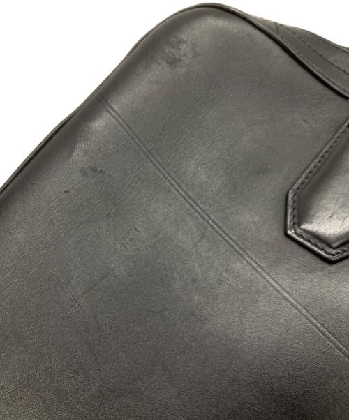 ALFRED DUNHILL（アルフレッド・ダンヒル）ALFRED DUNHILL (アルフレッド・ダンヒル) 2WAYレザーブリーフケース ブラックの古着・服飾アイテム