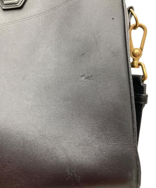 ALFRED DUNHILL（アルフレッド・ダンヒル）ALFRED DUNHILL (アルフレッド・ダンヒル) 2WAYレザーブリーフケース ブラックの古着・服飾アイテム