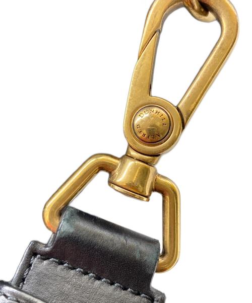 ALFRED DUNHILL（アルフレッド・ダンヒル）ALFRED DUNHILL (アルフレッド・ダンヒル) 2WAYレザーブリーフケース ブラックの古着・服飾アイテム