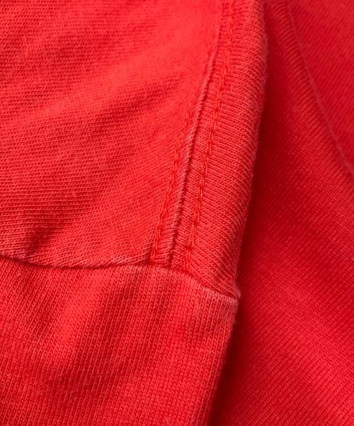 BALENCIAGA（バレンシアガ）BALENCIAGA (バレンシアガ) BB Corp Medium Fit Tee レッド サイズ:Mの古着・服飾アイテム