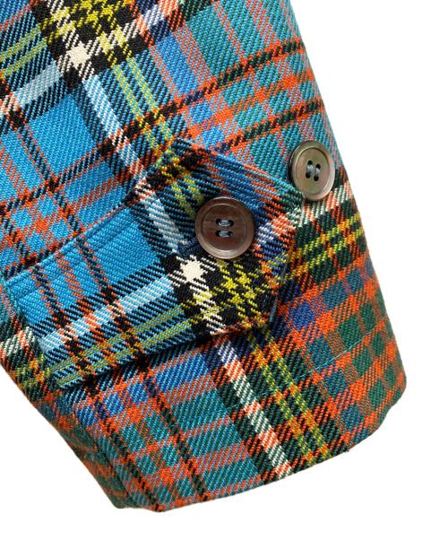 marton mills（マートンミルズ）MARTON MILLS (マートンミルズ) ウォレスタータンPコート スカイブルー サイズ:ｰの古着・服飾アイテム