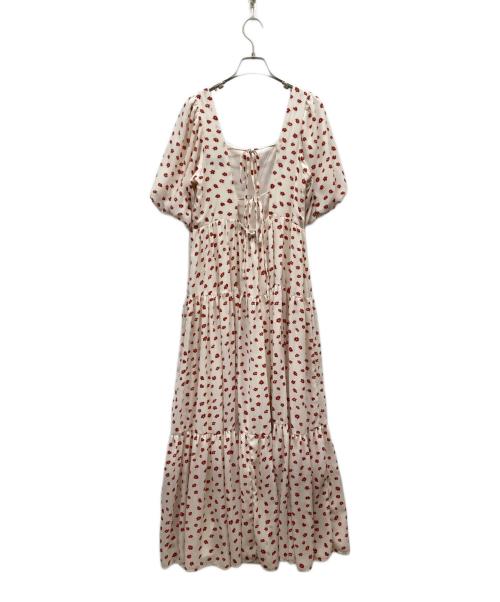 Sister Jane（シスタージェーン）Sister Jane (シスタージェーン) フラワーワンピース ホワイト×レッド サイズ:-の古着・服飾アイテム