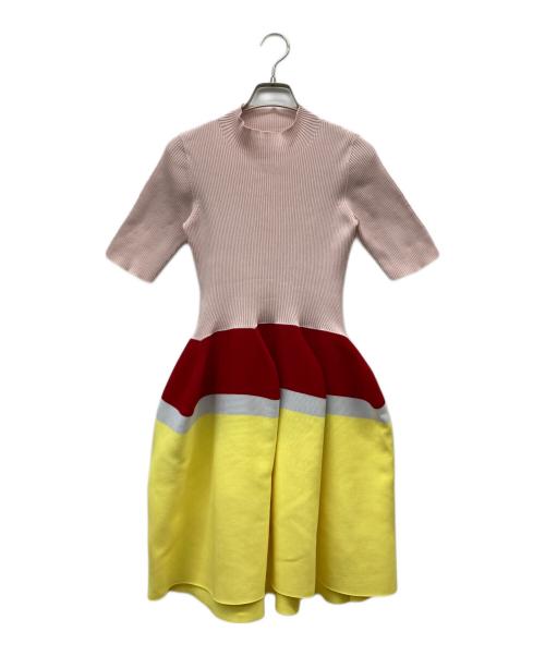 CFCL（シーエフシーエル）CFCL (シーエフシーエル) CFCL POTTERY SHORT SLEEVE DRESS マルチカラー サイズ:3の古着・服飾アイテム