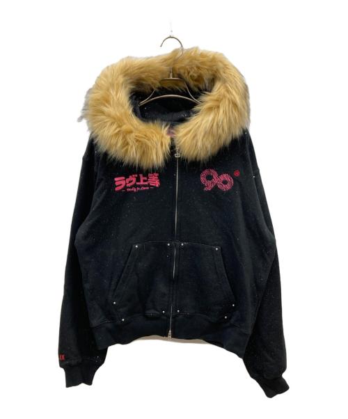 9090（9090）9090 (9090) ラヴ上等 Glitter Sweat SETUP ブラック サイズ:FREEの古着・服飾アイテム