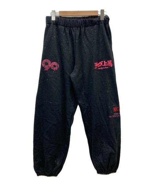 9090（9090）9090 (9090) ラヴ上等 Glitter Sweat SETUP ブラック サイズ:FREEの古着・服飾アイテム