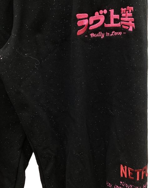 9090（9090）9090 (9090) ラヴ上等 Glitter Sweat SETUP ブラック サイズ:FREEの古着・服飾アイテム