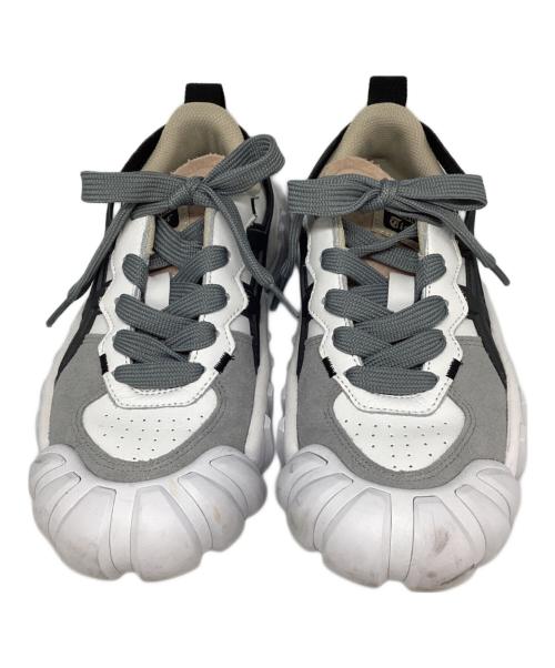 Onitsuka Tiger（オニツカタイガー）Onitsuka Tiger (オニツカタイガー) DENTIGRE LS グレー×ホワイト サイズ:25の古着・服飾アイテム