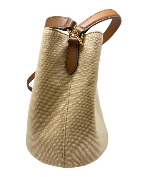 FURLA（フルラ）FURLA (フルラ) ダナエ キャンバス2WAYショルダーバッグ ベージュ×ブラウン サイズ:-の古着・服飾アイテム