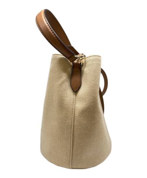 FURLA（フルラ）FURLA (フルラ) ダナエ キャンバス2WAYショルダーバッグ ベージュ×ブラウン サイズ:-の古着・服飾アイテム