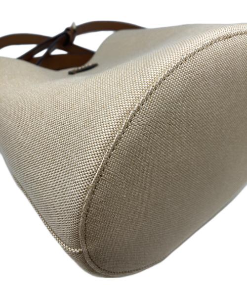 FURLA（フルラ）FURLA (フルラ) ダナエ キャンバス2WAYショルダーバッグ ベージュ×ブラウン サイズ:-の古着・服飾アイテム