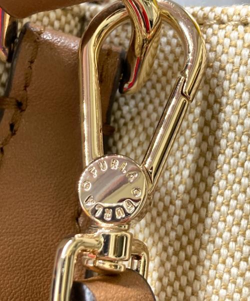 FURLA（フルラ）FURLA (フルラ) ダナエ キャンバス2WAYショルダーバッグ ベージュ×ブラウン サイズ:-の古着・服飾アイテム