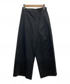 Con teコンテ）の古着「アシンメトリーパンツ」｜ブラック