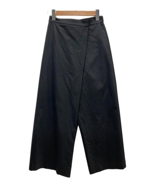 Con te（コンテ）Con te (コンテ) アシンメトリーパンツ ブラック サイズ:36の古着・服飾アイテム