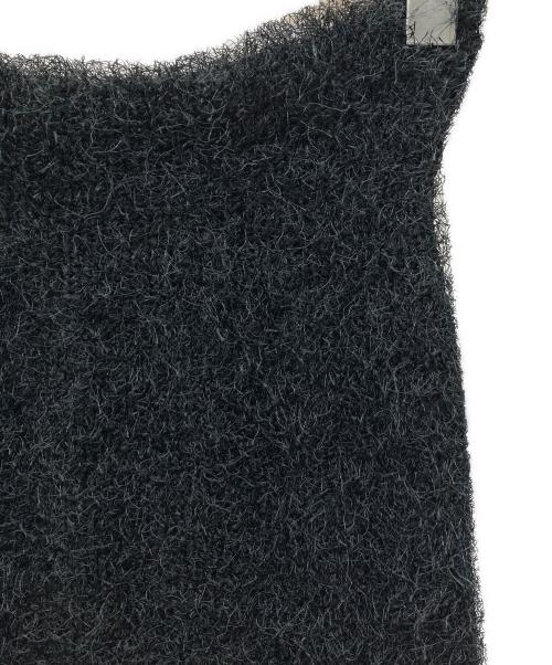 TODAYFUL（トゥデイフル）TODAYFUL (トゥデイフル) Shaggy Knit Skirt ブラック サイズ:SIZE 36の古着・服飾アイテム