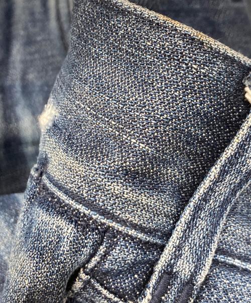 DOLCE & GABBANA（ドルチェ＆ガッバーナ）DOLCE & GABBANA (ドルチェ＆ガッバーナ) 14 CLASSIC ダメージ加工デニムパンツ インディゴ サイズ:48の古着・服飾アイテム