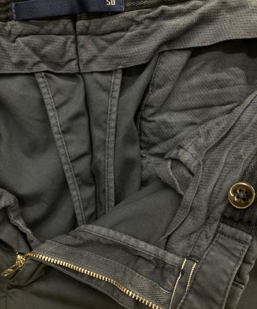 INCOTEX（インコテックス）INCOTEX (インコテックス) コットントラウザー ネイビー サイズ:XLの古着・服飾アイテム