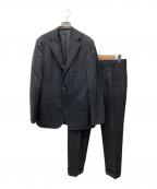 SOVEREIGNソブリン）の古着「グレーチェック 3B スーツ C-MODEL」｜グレー