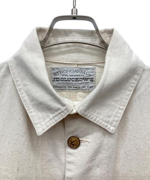 JOHN GLUCKOW（ジョン グラッコー）JOHN GLUCKOW (ジョン グラッコー) House Painter's Jacket アイボリー サイズ:40の古着・服飾アイテム