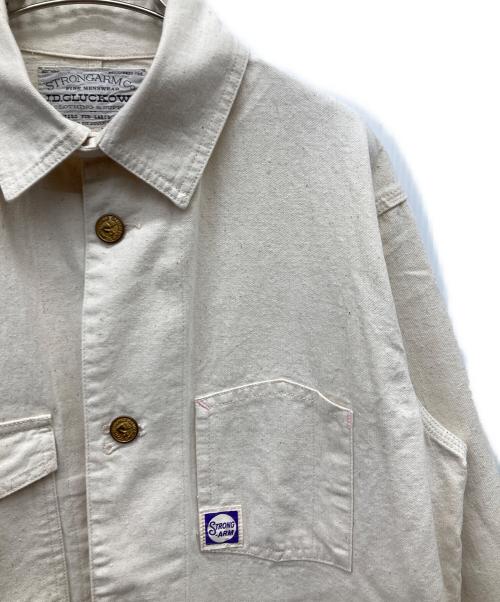 JOHN GLUCKOW（ジョン グラッコー）JOHN GLUCKOW (ジョン グラッコー) House Painter's Jacket アイボリー サイズ:40の古着・服飾アイテム