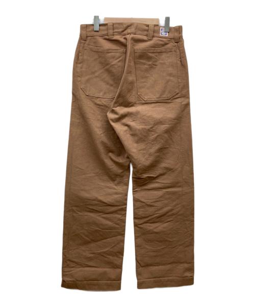 JOHN GLUCKOW（ジョン グラッコー）JOHN GLUCKOW (ジョン グラッコー) Netmaker's Trousers ブラウン サイズ:34の古着・服飾アイテム