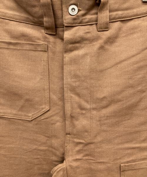 JOHN GLUCKOW（ジョン グラッコー）JOHN GLUCKOW (ジョン グラッコー) Netmaker's Trousers ブラウン サイズ:34の古着・服飾アイテム