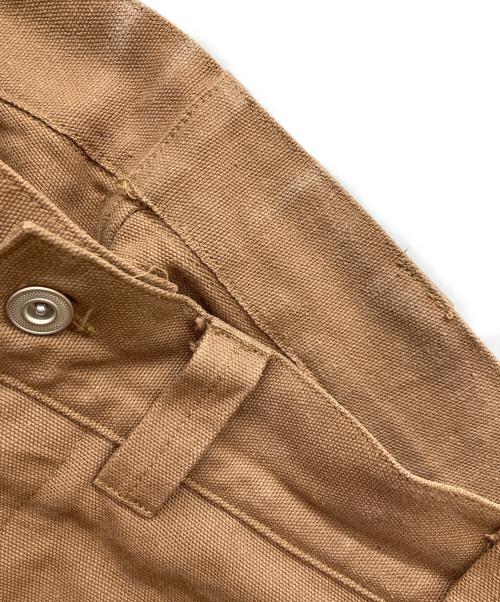 JOHN GLUCKOW（ジョン グラッコー）JOHN GLUCKOW (ジョン グラッコー) Netmaker's Trousers ブラウン サイズ:34の古着・服飾アイテム
