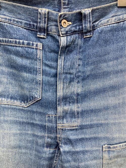 JOHN GLUCKOW（ジョン グラッコー）JOHN GLUCKOW (ジョン グラッコー) Netmaker's Trousers USED WASH インディゴ サイズ:34の古着・服飾アイテム