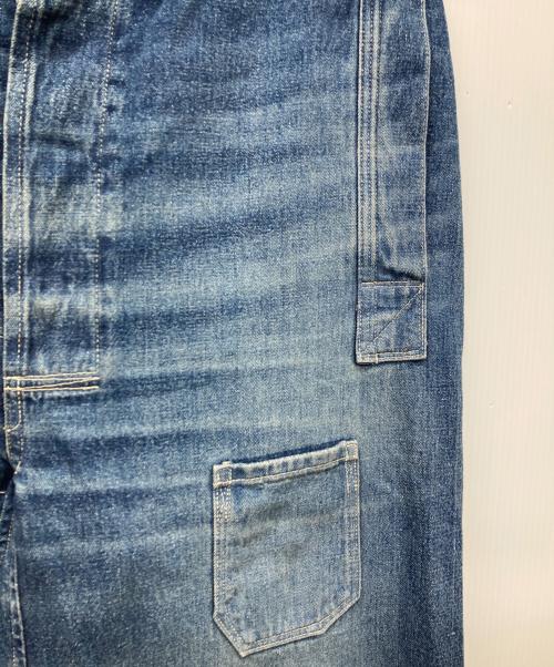 JOHN GLUCKOW（ジョン グラッコー）JOHN GLUCKOW (ジョン グラッコー) Netmaker's Trousers USED WASH インディゴ サイズ:34の古着・服飾アイテム