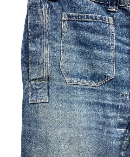 JOHN GLUCKOW（ジョン グラッコー）JOHN GLUCKOW (ジョン グラッコー) Netmaker's Trousers USED WASH インディゴ サイズ:34の古着・服飾アイテム