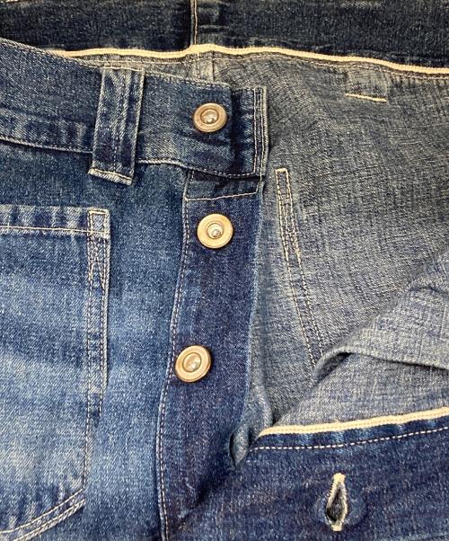 JOHN GLUCKOW（ジョン グラッコー）JOHN GLUCKOW (ジョン グラッコー) Netmaker's Trousers USED WASH インディゴ サイズ:34の古着・服飾アイテム