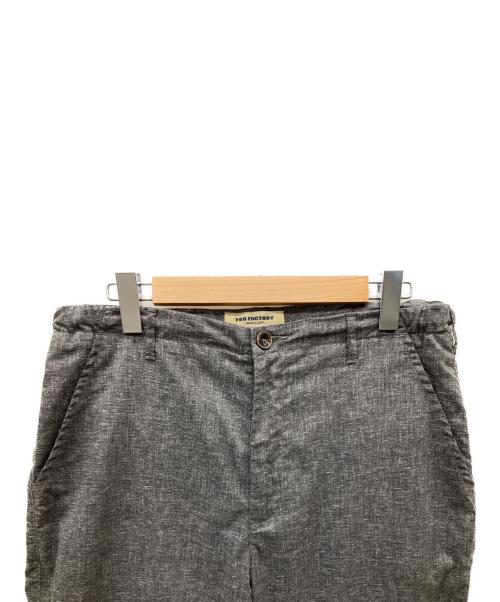 F.O.B FACTORY（エフオービー ファクトリー）F.O.B FACTORY (エフオービー ファクトリー) SOLOTEX EASY PANTS グレー サイズ:SIZE 4の古着・服飾アイテム