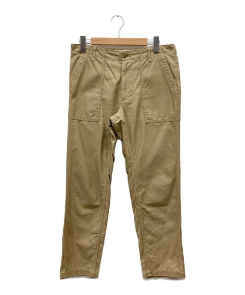 F.O.B FACTORY（エフオービー ファクトリー）F.O.B FACTORY (エフオービー ファクトリー) BAKER PANTS ベージュ サイズ:SIZE 3の古着・服飾アイテム