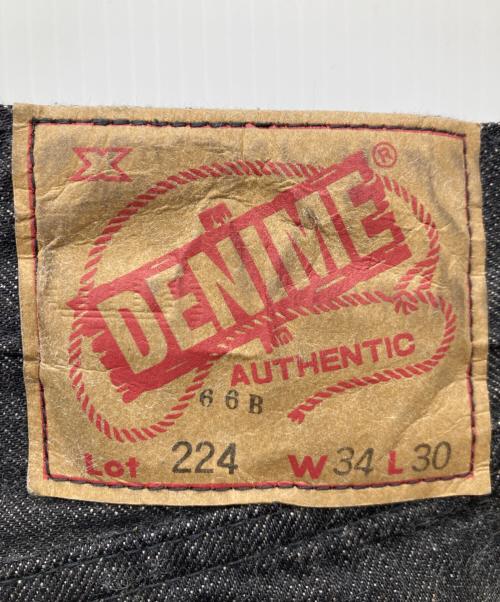 DENIME（ドゥニーム）DENIME (ドゥニーム) 224-BB デニムパンツ ブラック サイズ:34の古着・服飾アイテム