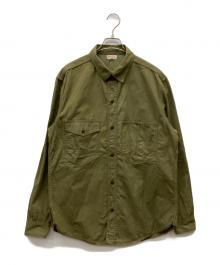 freewheelers（フリーホイーラーズ）の古着「Mechanic Shirts "Blystone"」｜オリーブ