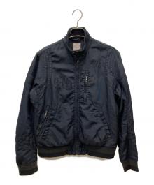 DIESEL（ディーゼル）の古着「スイングトップブルゾン」｜ブラック