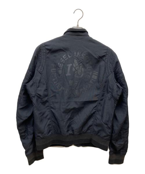 DIESEL（ディーゼル）DIESEL (ディーゼル) スイングトップブルゾン ブラック サイズ:Lの古着・服飾アイテム