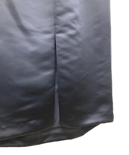 SEA（シー）SEA (シー) HEAVY SATIN ORIGAMI SKIRT ネイビーの古着・服飾アイテム
