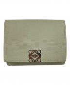 LOEWEロエベ）の古着「ANAGRAM TRIFOLD 6」｜グリーン