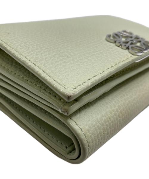 LOEWE（ロエベ）LOEWE (ロエベ) ANAGRAM TRIFOLD 6 グリーンの古着・服飾アイテム