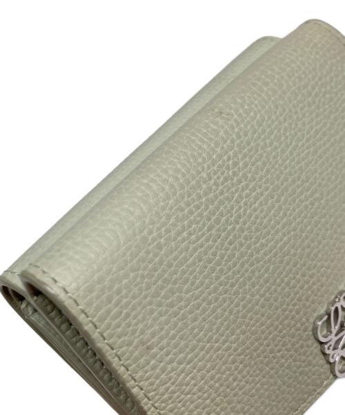 LOEWE（ロエベ）LOEWE (ロエベ) ANAGRAM TRIFOLD 6 グリーンの古着・服飾アイテム