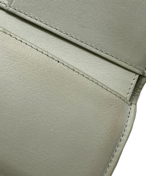 LOEWE（ロエベ）LOEWE (ロエベ) ANAGRAM TRIFOLD 6 グリーンの古着・服飾アイテム