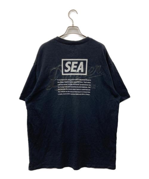 Danner（ダナー）Danner (ダナー) WIND AND SEA (ウィンダンシー) ポケットTシャツ ブラック サイズ:XLの古着・服飾アイテム