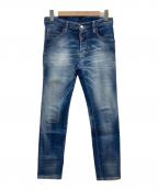 DSQUARED2ディースクエアード）の古着「SkaterJean」｜インディゴ