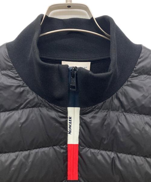 MONCLER（モンクレール）MONCLER (モンクレール) MAGLIA CARDIGAN ブラック サイズ:Lの古着・服飾アイテム