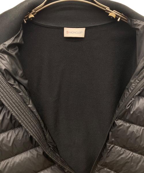 MONCLER（モンクレール）MONCLER (モンクレール) MAGLIA CARDIGAN ブラック サイズ:Lの古着・服飾アイテム