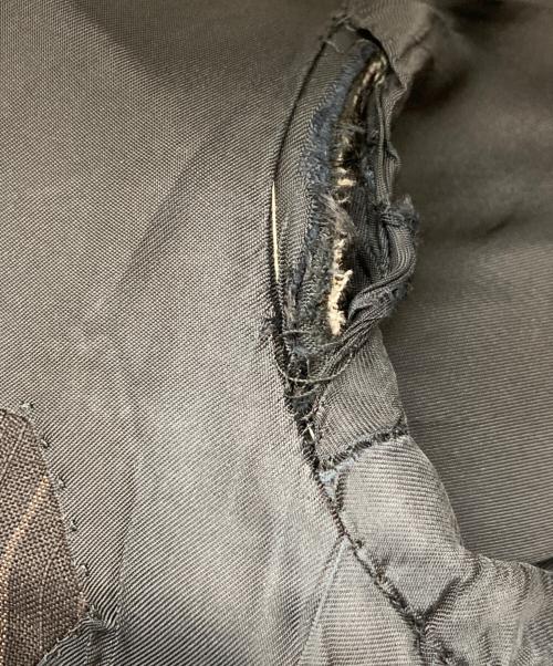 GUCCI（グッチ）GUCCI (グッチ) ピークドラペルストライプスーツ ネイビー サイズ:48の古着・服飾アイテム