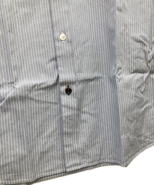 LOUIS VUITTON（ルイ ヴィトン）LOUIS VUITTON (ルイ ヴィトン) ストライプBDシャツ ブルー×ホワイト サイズ:42 16 1/2の古着・服飾アイテム