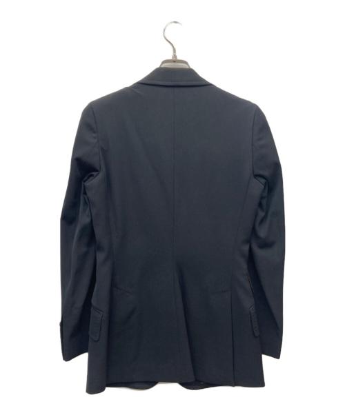 DOLCE & GABBANA（ドルチェ＆ガッバーナ）DOLCE & GABBANA (ドルチェ＆ガッバーナ) ピークドラペル金釦ジャケット ブラック サイズ:38の古着・服飾アイテム